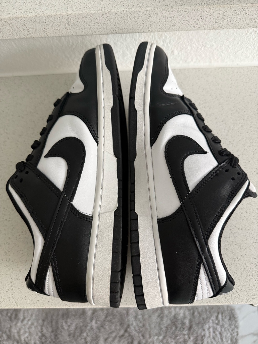 Nike Dunk Low Black White Panda Mens Size 11 - Picture 4 of 10